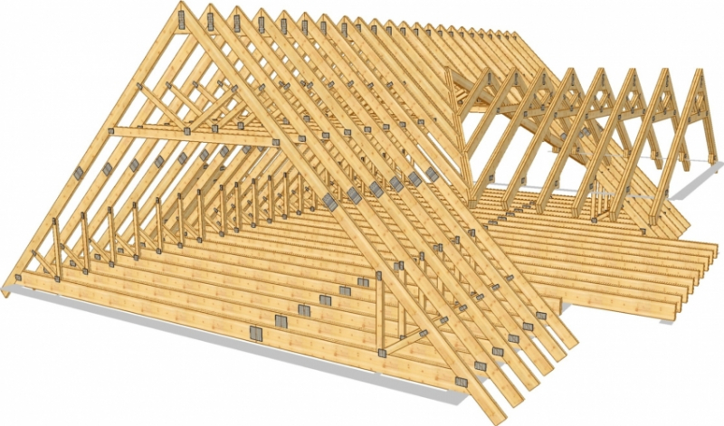 Мансардная крыша — устройство и конструкция