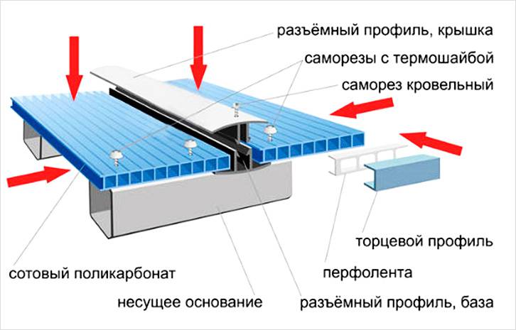 Как сделать теплицу из поликарбоната своими руками